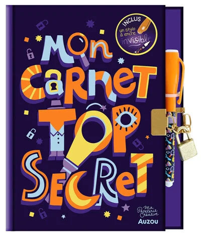 My Creative Stationery: My Top Secret Notebook