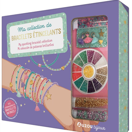 My collection of sparkling bracelets