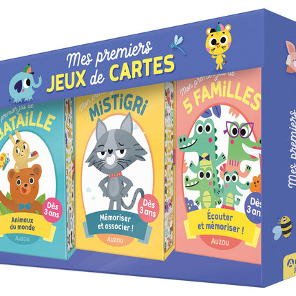 Mes premiers jeux de cartes - Auzou