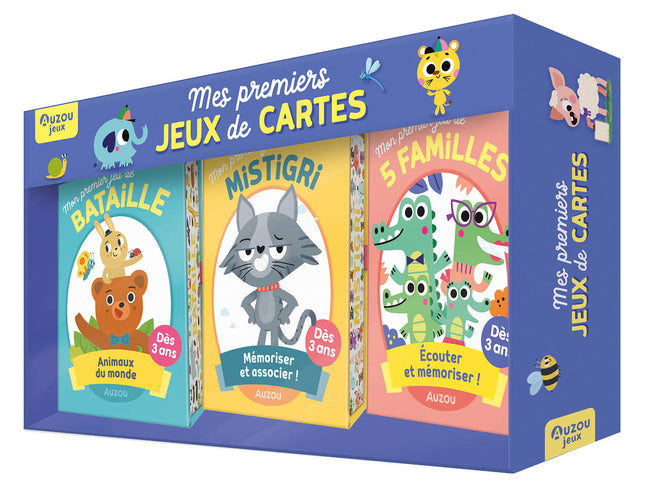 Mes premiers jeux de cartes - Auzou