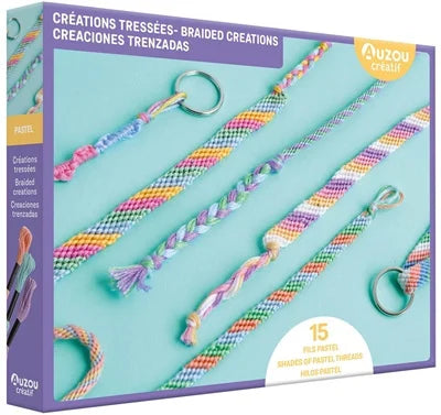 Braided creations: 15 pastel threads