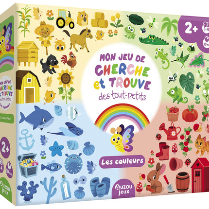 Mon jeu de cherche et trouve des tout-petits - les couleurs