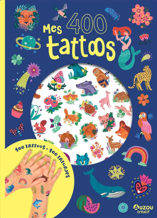 Mes 400 tattoos - Auzou créatif