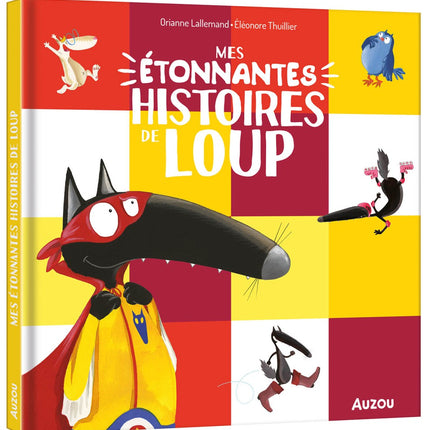 Coffret peluche - mes étonnantes histoires Loup