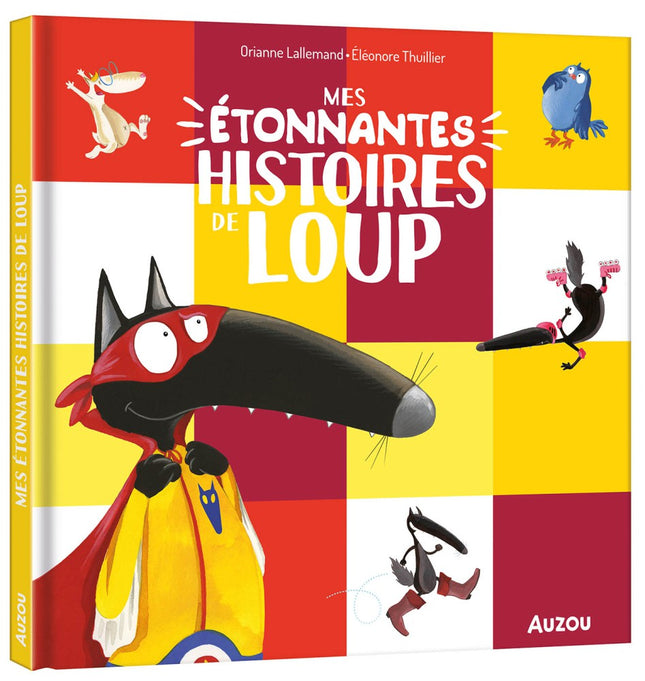 Coffret peluche - mes étonnantes histoires Loup