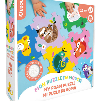 Puzzle en mousse à toucher