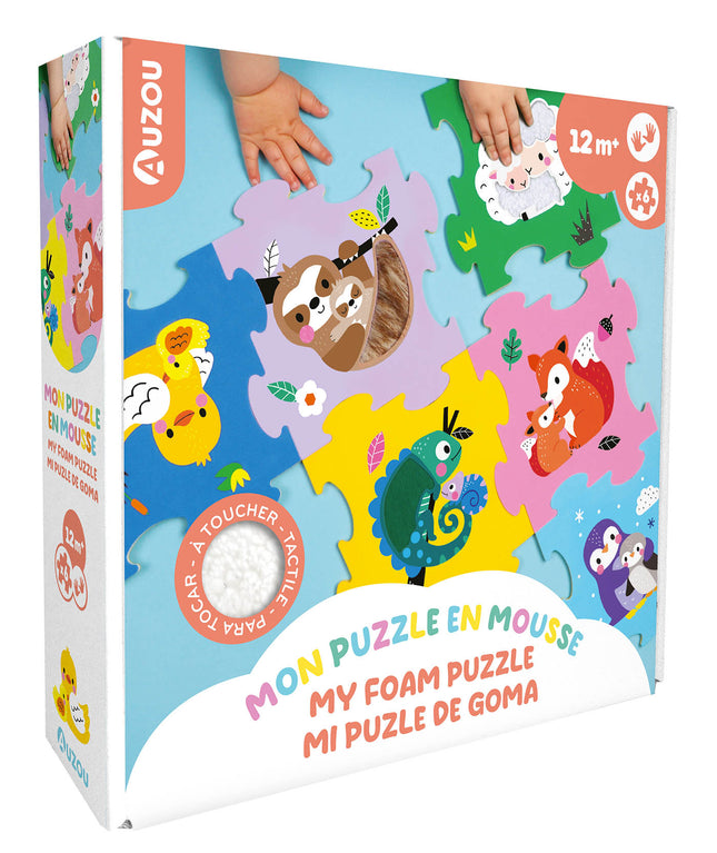 Touch and feel foam puzzle