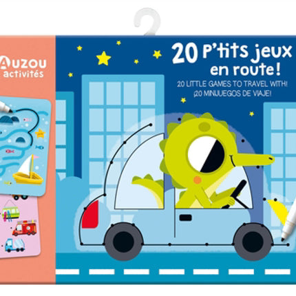20 p'tits jeux : en route ! - Auzou
