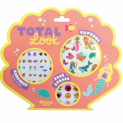 Mermaid total look: Tattoos