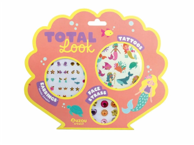 Mermaid total look: Tattoos