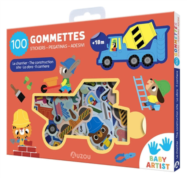 100 Stickers: Construction Site
