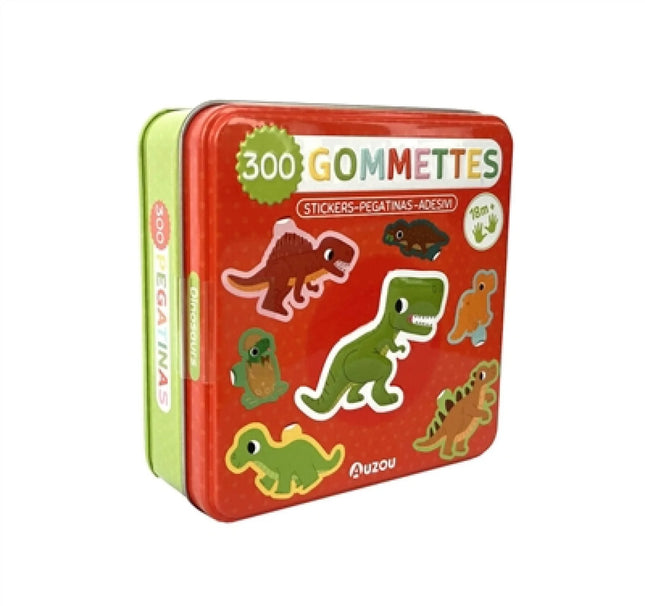 300 dinosaur stickers