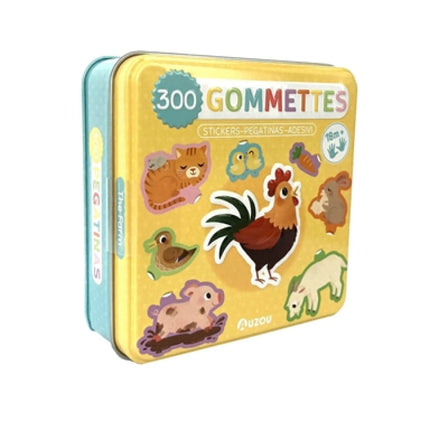 300 gommettes la ferme
