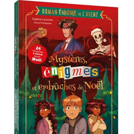 Mystères, énigmes et embûches de Noël : roman énigme de l'Avent
