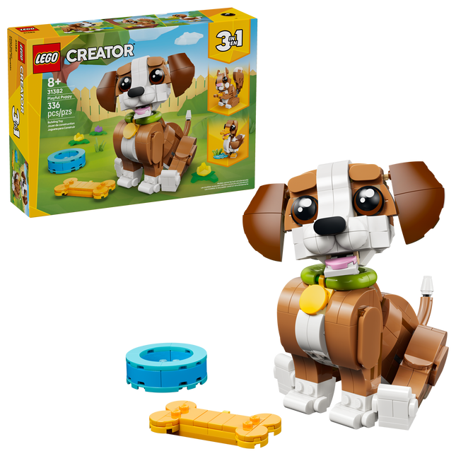 Lego Creator 31382 Cute Animals: Playful Puppy