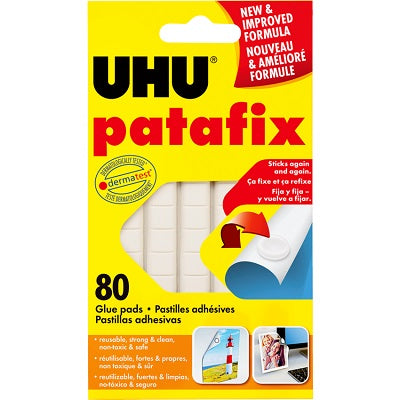 Adhesive Pads-Uhu Patafix 50G 80/Pk