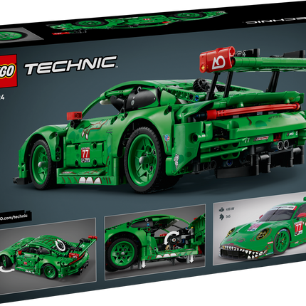 Lego Technic 42224 Porsche 911 GT3 R REXY AO Racing Car
