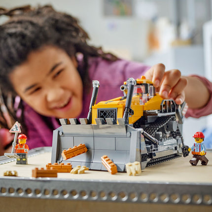 Lego City 60466 Le bulldozer jaune