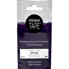 Tape-P-Touch Tz Compatible Laminated, 24Mm Black On White