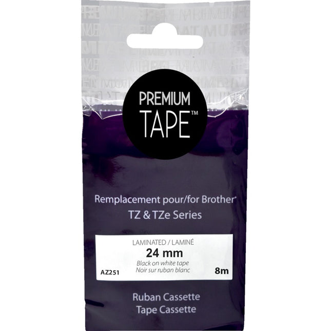 Compatible premium tape tze251 24mm
