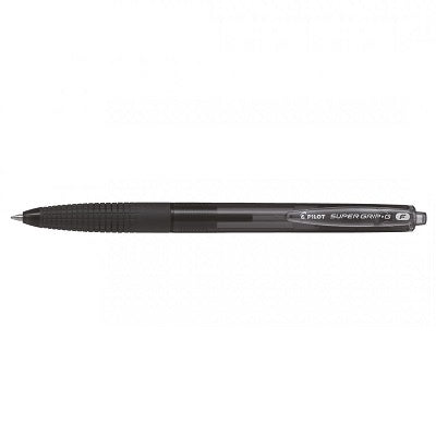 Pen-Retractable, Super Grip-G Ballpoint, Fine, Black