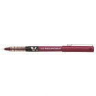 Stylo À Bille Roulante Hi-Tecpoint À Encre Liquide, 0,5 Mm, Rouge
