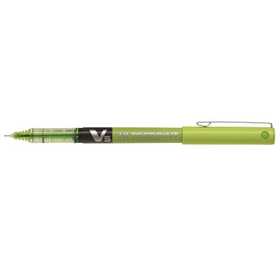 Hi-Tecpoint Liquid Ink Rollerball Pen, 0.5 mm, Pale Green