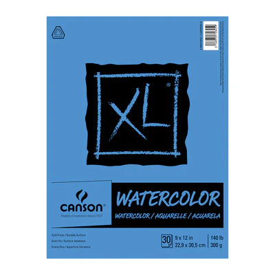 Bloc aquarelle XL - Canson 9x12