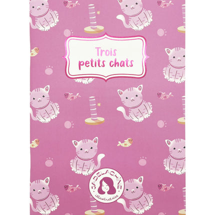 Carnet de notes Trois petits chats 6"X9"