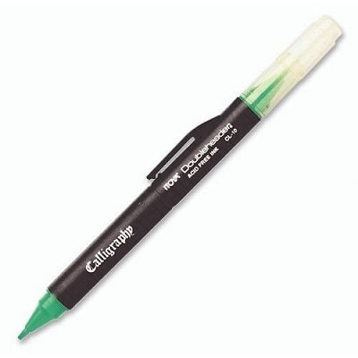 Itoya green calligraphy mark
