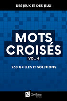 Des jeux et des jeux – Mots croisés Vol. 4
