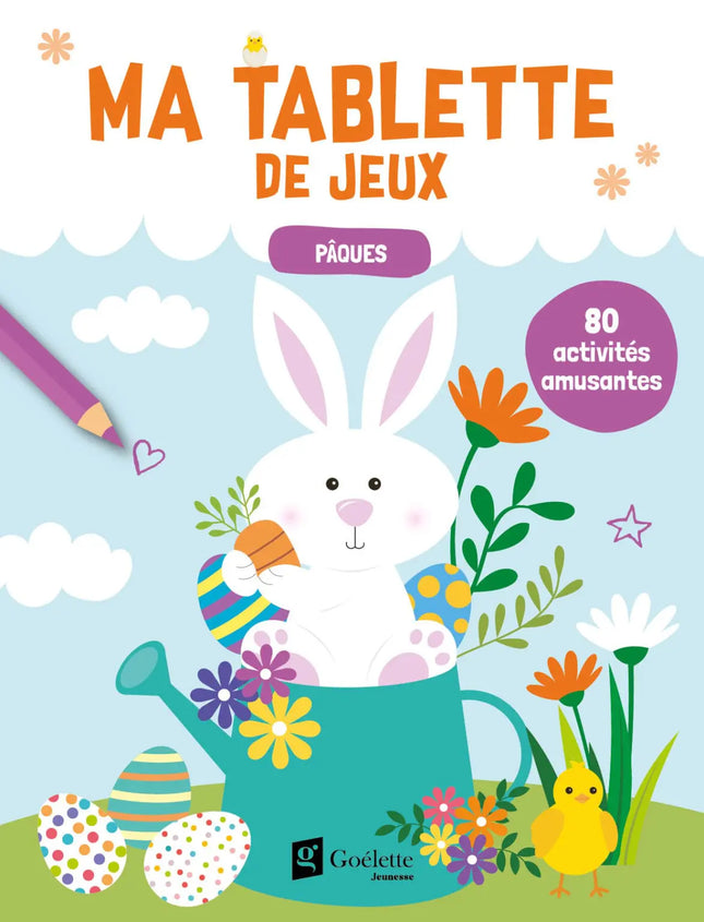 Ma tablette de jeux – Pâques