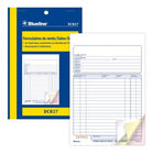 Blueline Formulaires De Vente Sans Carbone 3 Parties 5-3/8X8 Po Bilingue