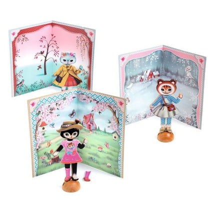 Little dressing room djeco - collage 3-6