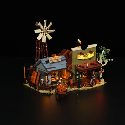Lumibricks Western Carpentry Workshop 1832PCS