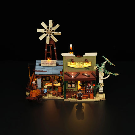 Lumibricks Western Carpentry Workshop 1832PCS