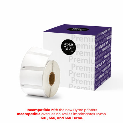Dymo 30334 Étiquettes Moyennes 1 1/4'' x 2 1/4'' (1 x 1000)