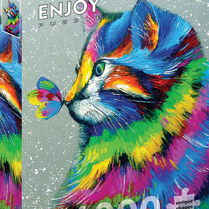 C-T Enjoy Chat et papillon brillants | 1000 pièces