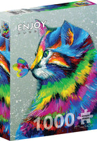 C-T Enjoy Chat et papillon brillants | 1000 pièces
