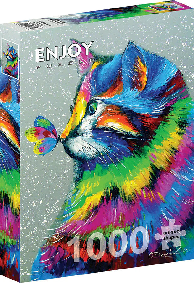 C-T Enjoy Chat et papillon brillants | 1000 pièces