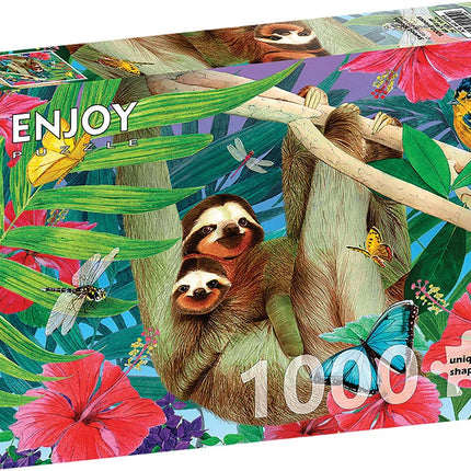 C-T Enjoy Sweet Sloths | 1000 Piece