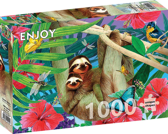 C-T Enjoy Sweet Sloths | 1000 Piece