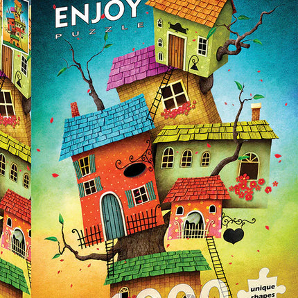 C-T Enjoy Maisons de contes de fées | 1000 pièces