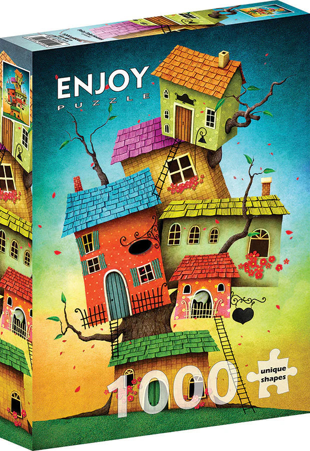 C-T Enjoy Maisons de contes de fées | 1000 pièces