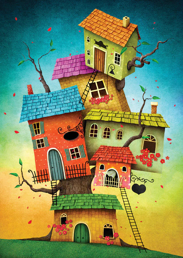 C-T Enjoy Maisons de contes de fées | 1000 pièces