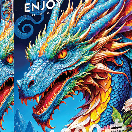 C-T Enjoy Dragon bleu | 1000 pièces