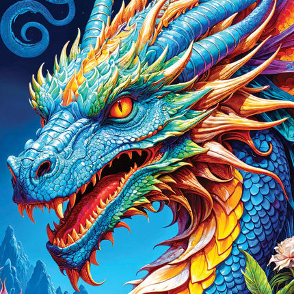 C-T Enjoy Dragon bleu | 1000 pièces