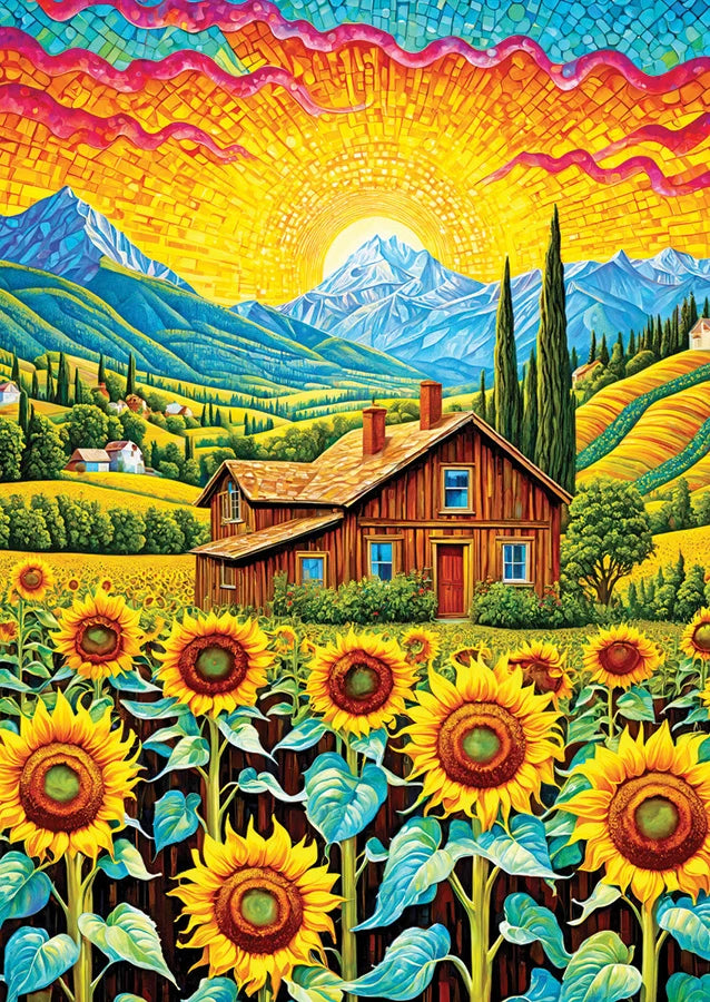 C-T Enjoy Maison Tournesol | 1000 Pièces