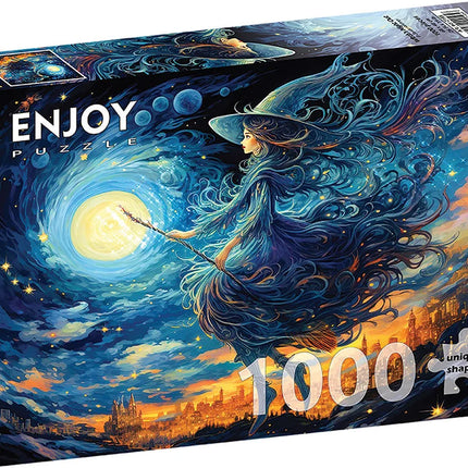 C-T Enjoy Witch's Night Out | 1000 Piece | AI Assistance