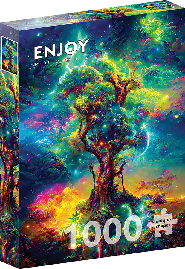 C-T Enjoy Arbre de vie cosmique | 1000 pièces